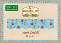 Apple Confetti Printable Bulletin Board Border | The Orchard Lane Collection | Digital Classroom Decor