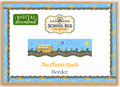 The Classic Route Printable Bulletin Board Border | The School Bus Collection | Digital Classroom Decor